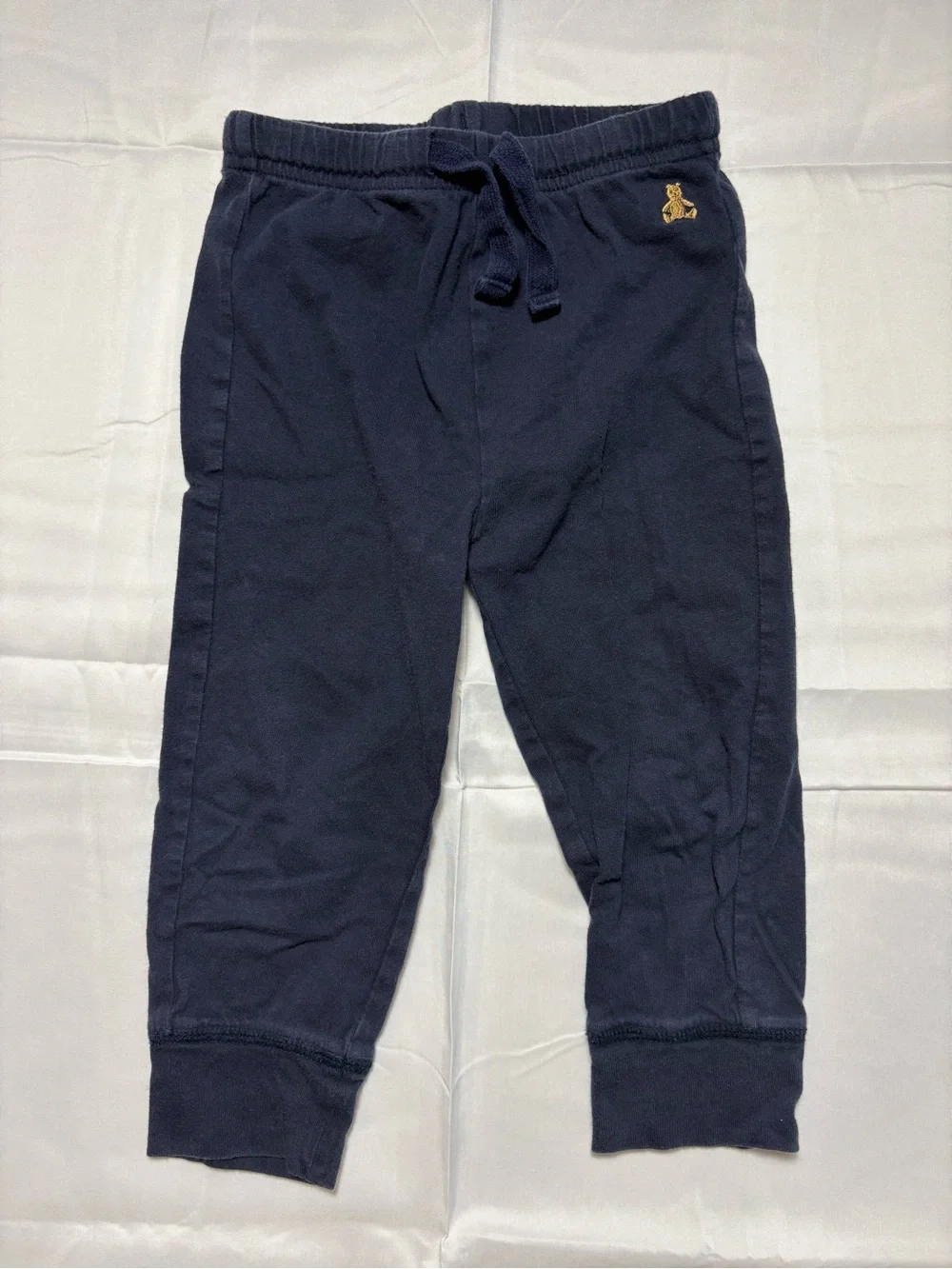 Baby Gap Navy Blue Pull On Joggers Pants Sz 2 Years Toddler Boys Cotton Casual